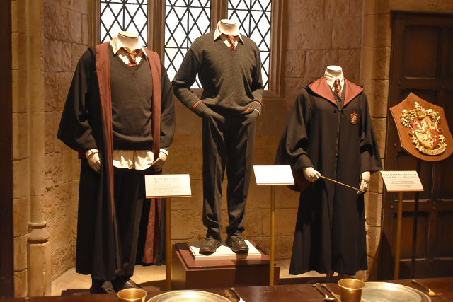 ハリーたちがいたグリフィンドールの制服/ワーナー ブラザース スタジオツアー東京 - メイキング・オブ・ハリー・ポッター(東京都/練馬区)