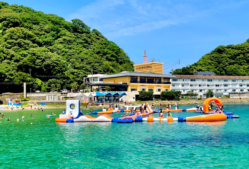 海上アスレチック たけのチックLagooon