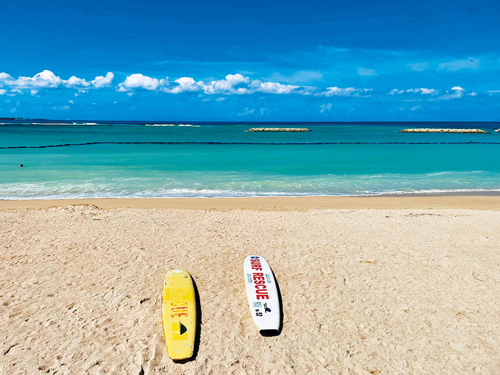 北谷公園サンセットビーチ（沖縄県／北谷町）