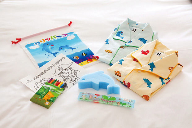 子ども用の部屋着などはあると便利(ルネッサンス リゾート オキナワ)