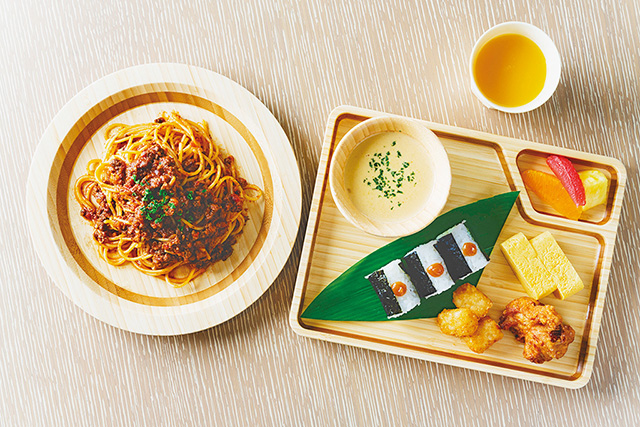 ワンプレートのキッズメニュー/ハレクラニ沖縄(沖縄県/恩納村)