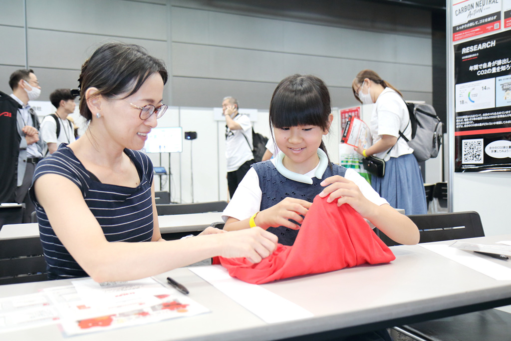 アルバルク東京のブース/職業体験EXPO 2023(東京都/渋谷区)