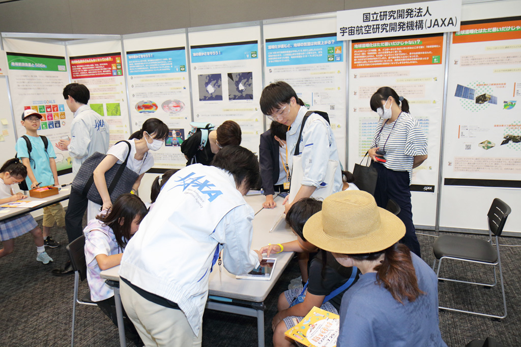 JAXAのブース/職業体験EXPO 2023(東京都/渋谷区)