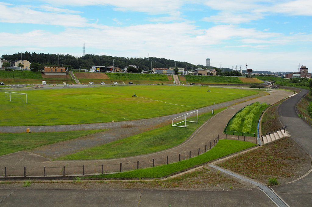 広い園内/境川遊水地公園(神奈川県/横浜市)