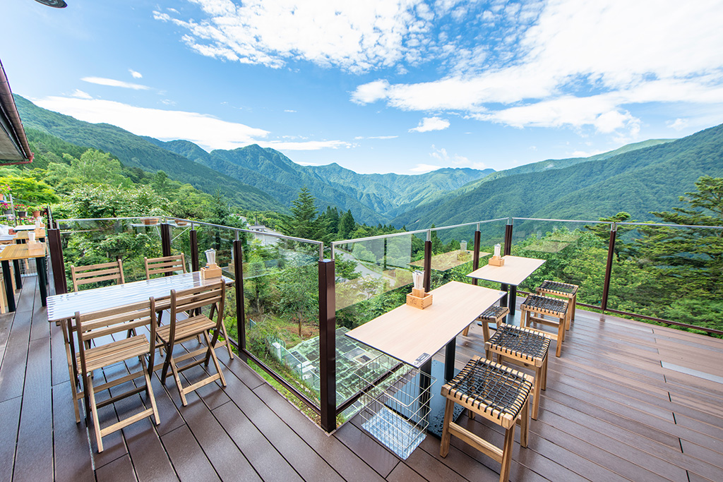 テラス席/大島屋(埼玉県/秩父市)