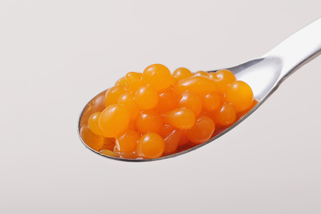 サイエンススイーツ「つぶつぶゼリー」