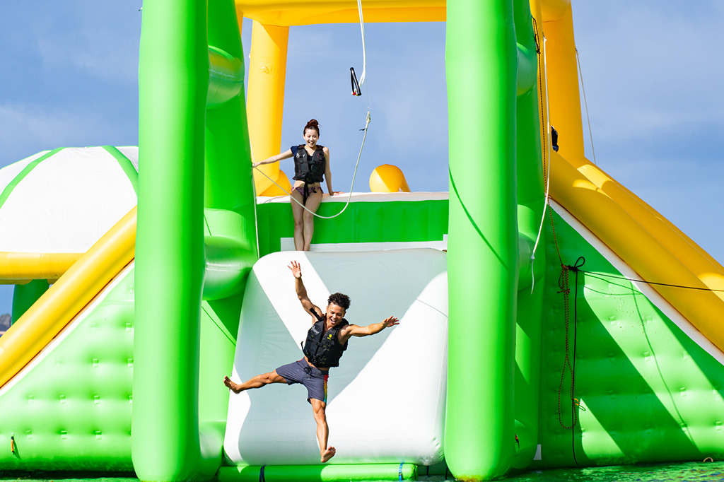 タワーウィズスイング/カヌチャアクアパーク(カヌチャリゾート/沖縄県名護市)