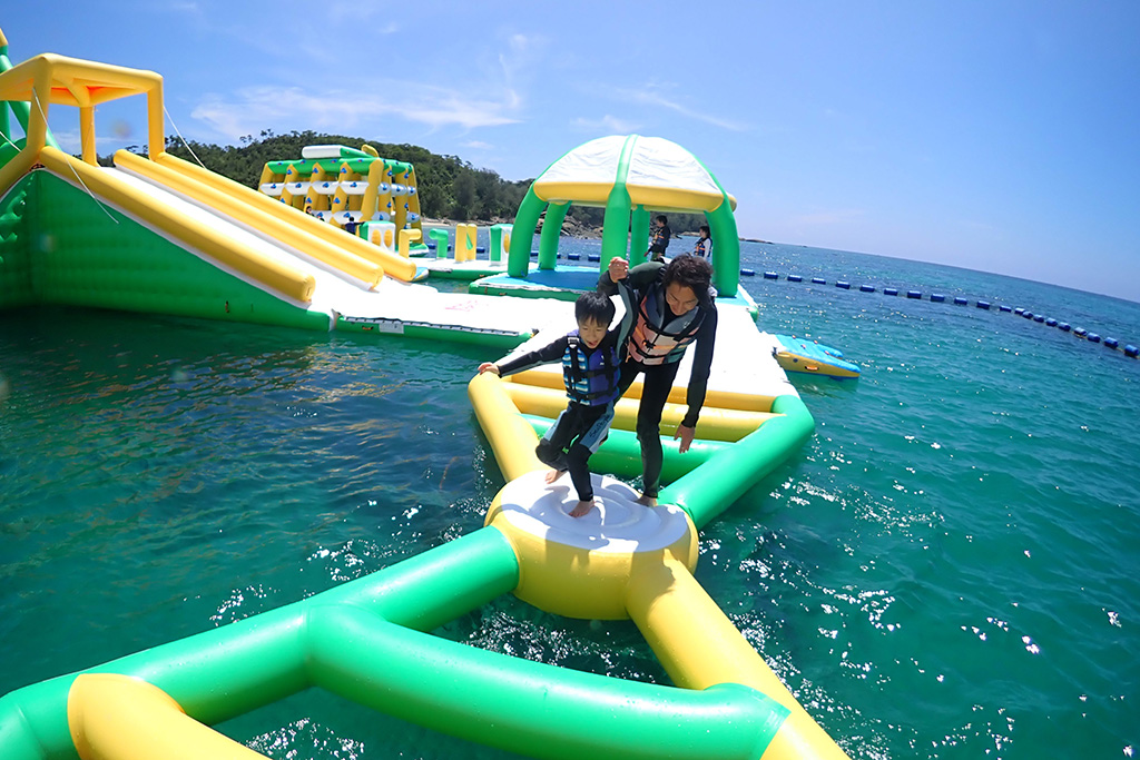 エックスラダー/カヌチャアクアパーク(カヌチャリゾート/沖縄県名護市)