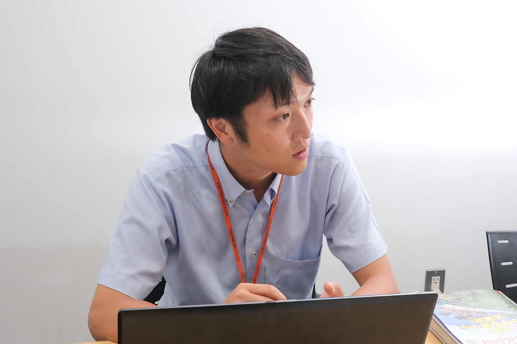 「スペーシア Ｘ」の開発を担当した東武鉄道車両課の岡田敏英さん