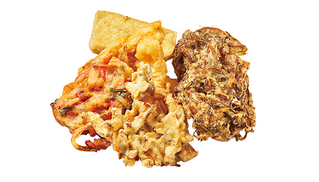 ズクを使ったてんぷら/道の駅許田 やんばる物産センター（沖縄県／名護市）