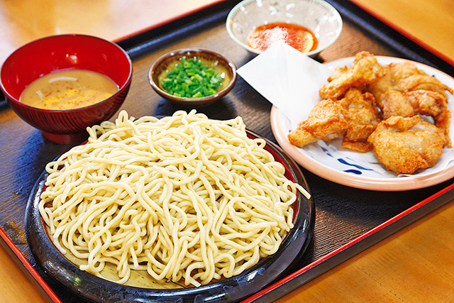 沖縄ザルそばセット/なかま食堂（沖縄県／恩納村）