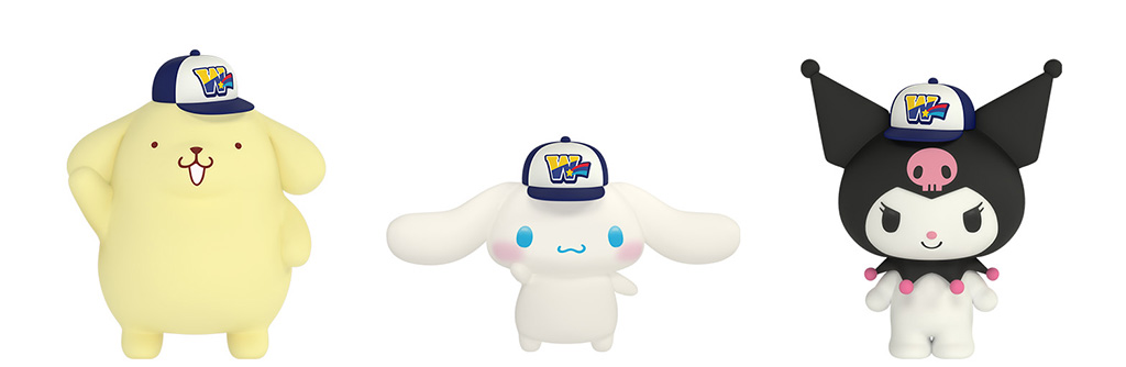 ポムポムプリン、シナモロール、クロミ/東京・サンリオピューロランド(東京都/多摩市)