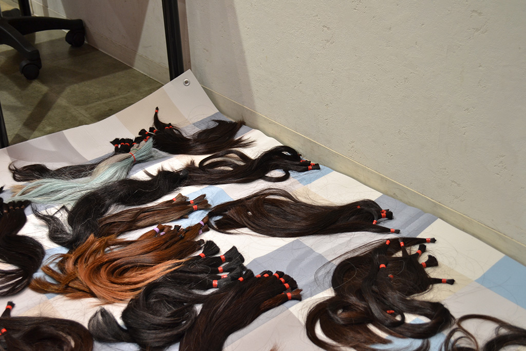 ヘアドネーション/小学生のワークショップ体験