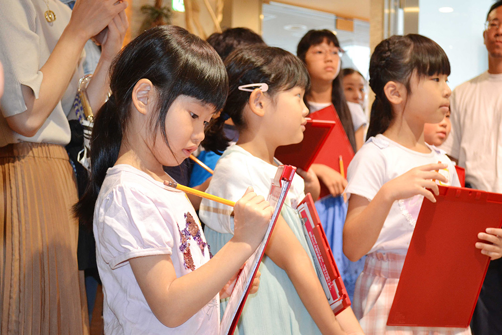 ヘアドネーション/小学生のワークショップ体験