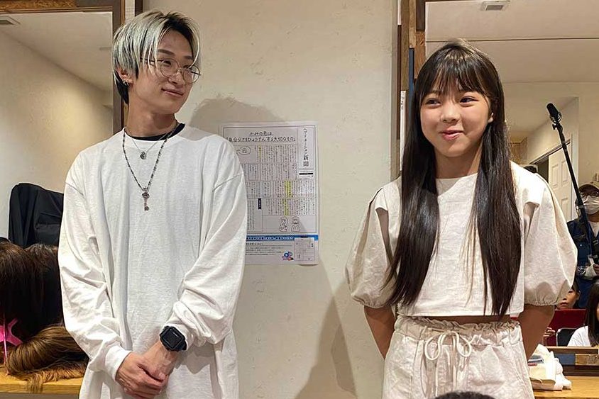 ヘアドネーション/小学生のワークショップ体験