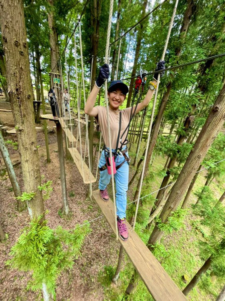 ロープ系の高難易度のアクティビティ/フォレストアドベンチャー・秩父(埼玉県/秩父市)