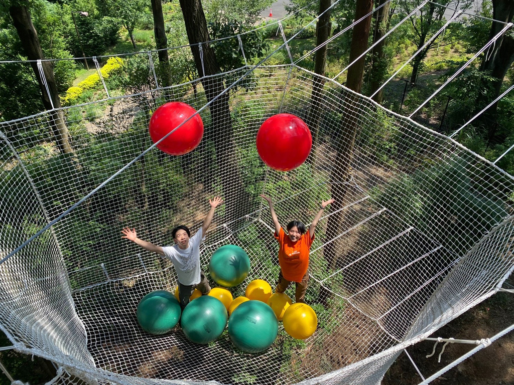 ネットコース/フォレストアドベンチャー・よこはま(神奈川県/横浜市旭区)