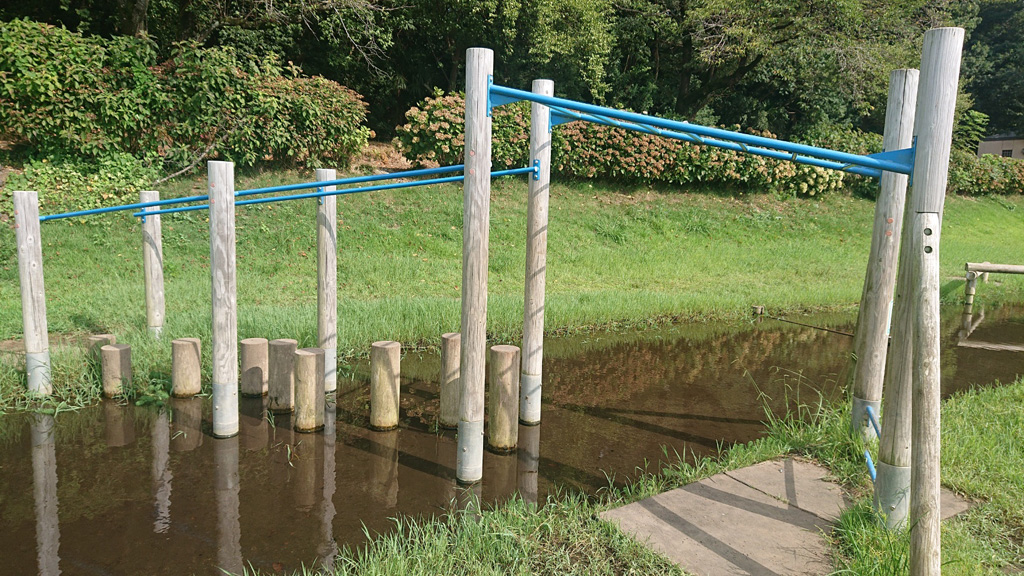水深は浅いので安心／小山総合公園（栃木県／小山市）