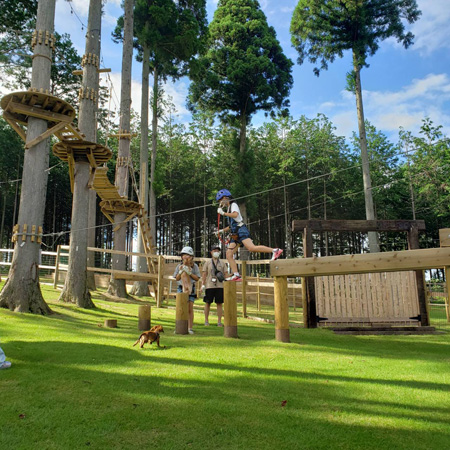 愛犬と一緒に楽しめる／58ロハスクラブ【WILD FOREST ONE】（栃木県／矢板市）