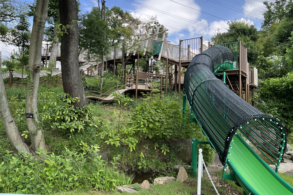 林の中をすべりおりよう/川口市立グリーンセンター(埼玉県/川口市)
