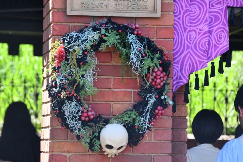 ドクロのリース｜ホーンテッドマンション“ホリデーナイトメアー”/東京ディズニーランド（千葉県/浦安市）