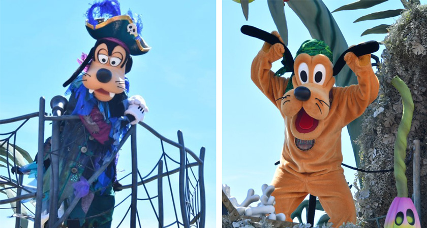 グーフィーとプルート/東京ディズニーランド（千葉県/浦安市）