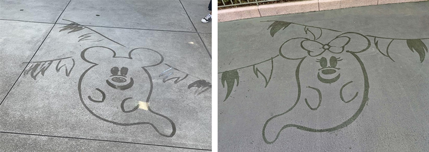 「ディズニー・ハロウィーン」カストーディアルアート/東京ディズニーリゾート(千葉県/舞浜市)