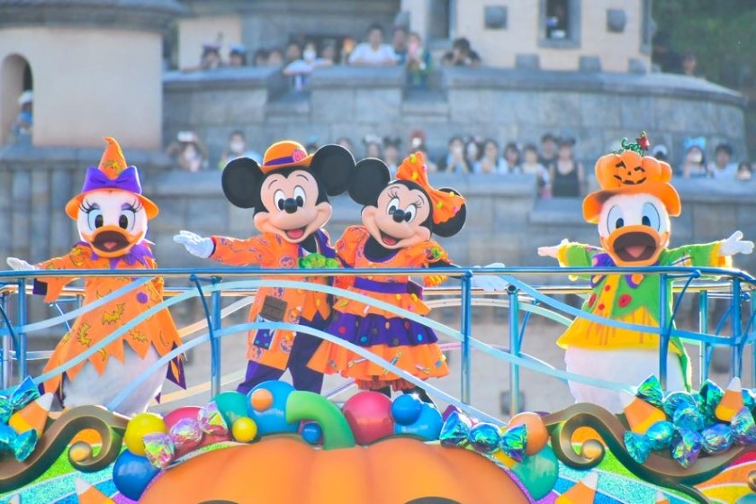 「ディズニー・ハロウィーン」ハーバーショーの様子/東京ディズニーシー（千葉県/舞浜市）