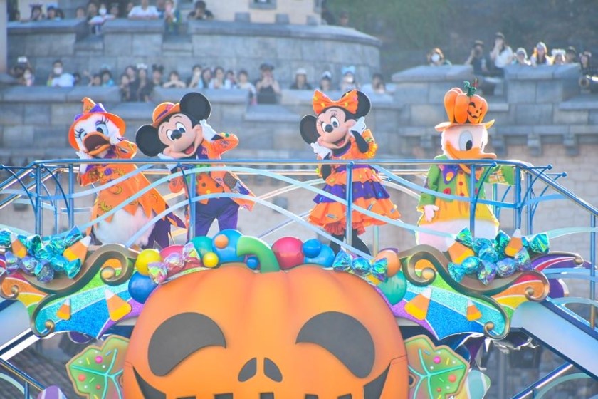 「ディズニー・ハロウィーン」ハーバーショーの様子/東京ディズニーシー（千葉県/舞浜市）