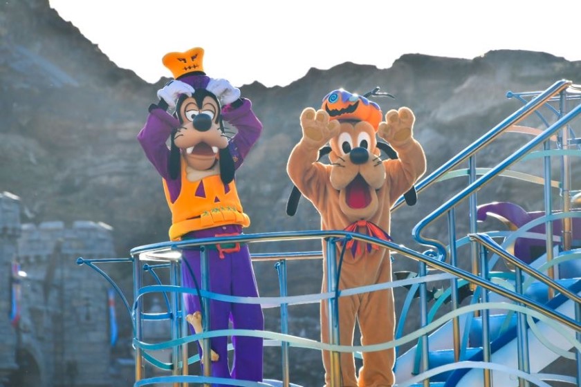 「ディズニー・ハロウィーン」プルートとグーフィー/東京ディズニーシー（千葉県/舞浜市）