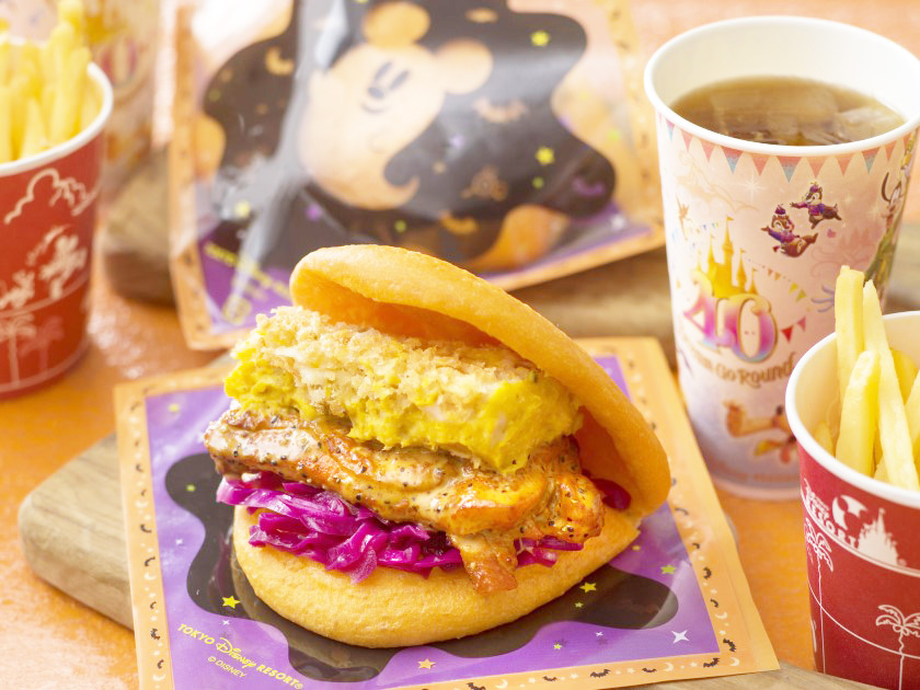 スパイシーチキンと＆パンプキングラタンのスペシャルサンド｜ニューヨーク・デリ/東京ディズニーシー（千葉県/舞浜市）