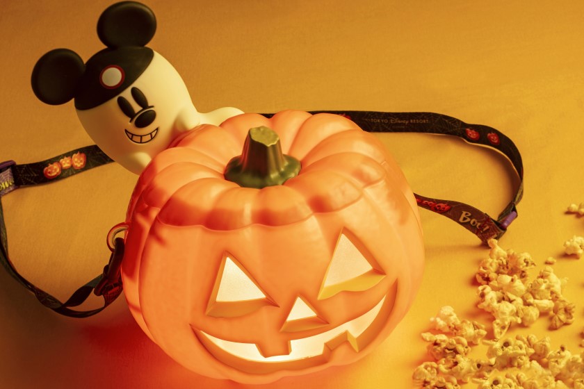 「ディズニー・ハロウィーン」カボチャのポップコーンバケット/東京ディズニーシー（千葉県/舞浜市）