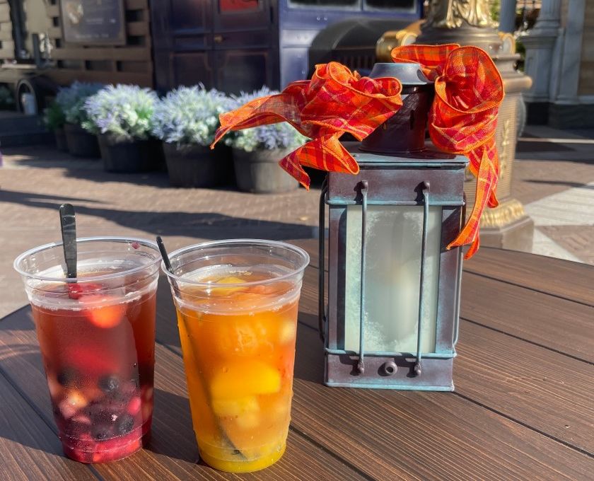 「ディズニー・ハロウィーン」アイスフルーツティー2種/東京ディズニーシー（千葉県/舞浜市）