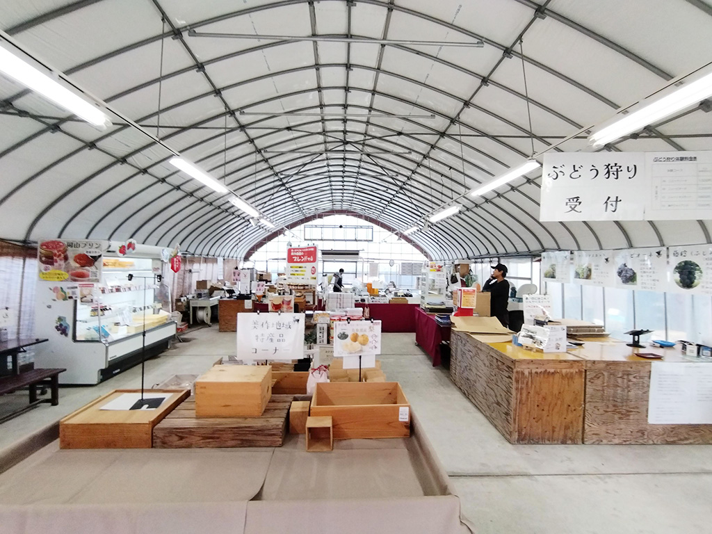店内の様子/美作農園（岡山県/美作市）