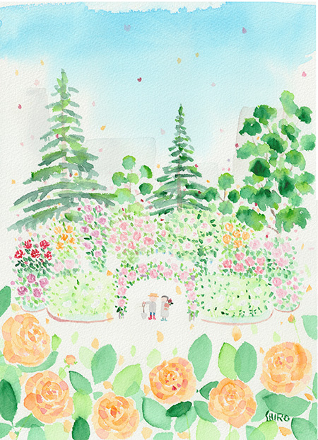 藤川志朗 花のイラスト展/2023オータムフェスティバル(東京都/練馬区)