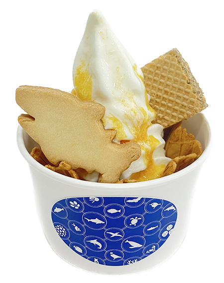 「ペンギンカフェ」の小笠原サンデ/すみだ水族館（東京都/墨田区）