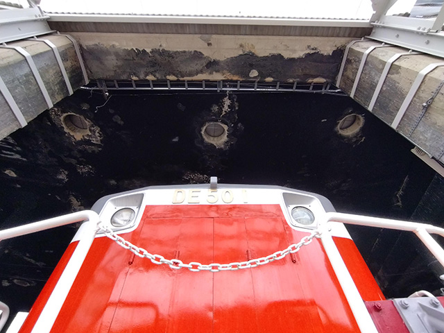 天井の煙り抜けの穴/津山まなびの鉄道館(岡山県/津山市)