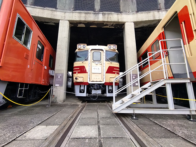 「キハ181形気動車」/津山まなびの鉄道館(岡山県/津山市)