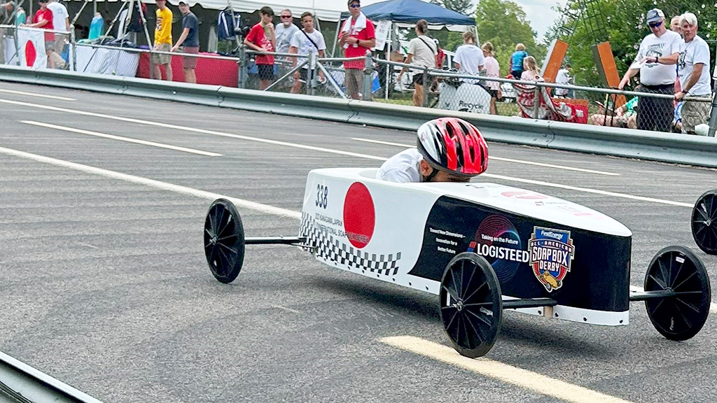 ソープボックス乗車体験|第30回 キネコ国際映画祭/二子玉川(東京都/世田谷区)