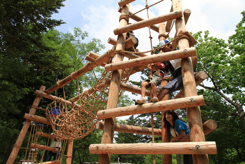 アスレチックコース/とうまスポーツランドフィールドアスレチック(北海道当麻町)