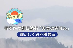 霧とは？ 霧ができる発生条件・原因と種類を解説！雲海との違い・雲海スポットもご紹介【中学受験にも】