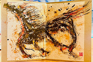 YMアートセッション「絵馬屏風」子どもクラス（東京都/港区）