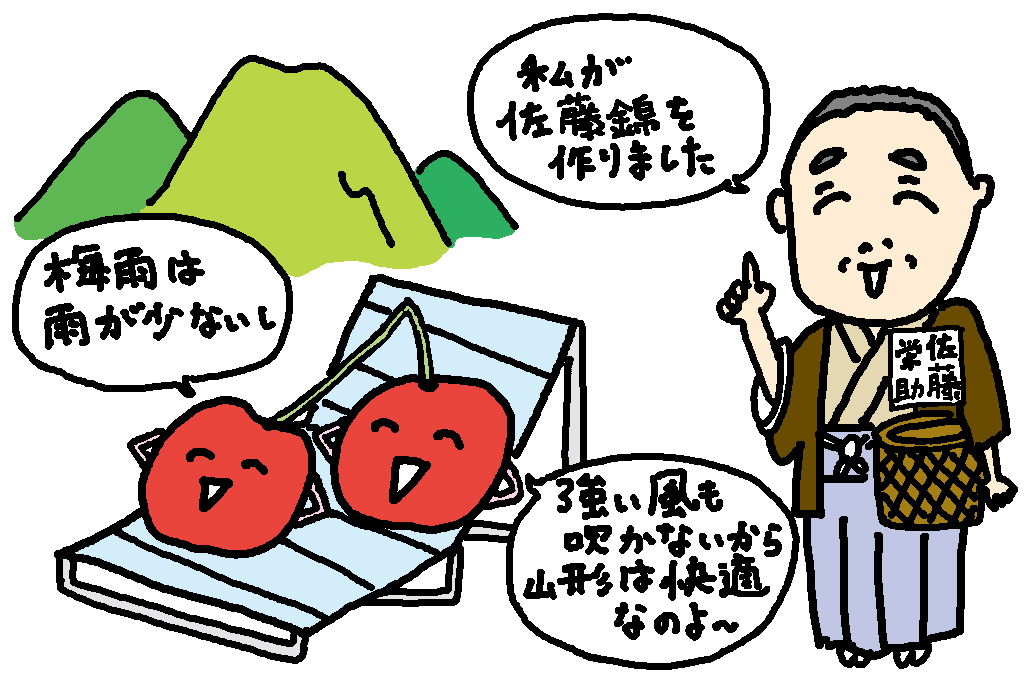 山形県の特産品「さくらんぼ」