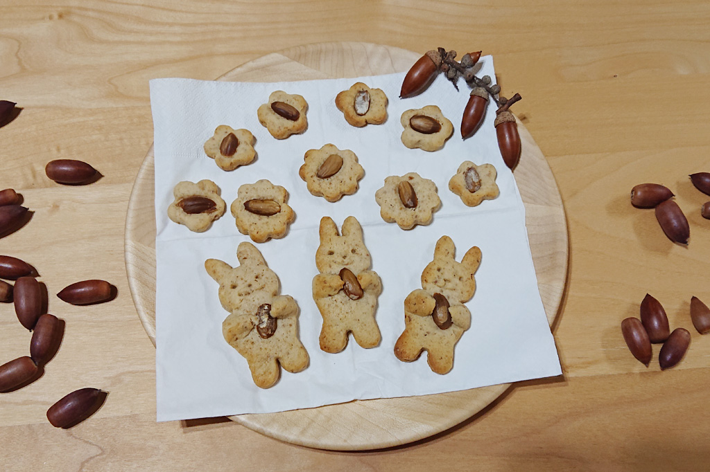 マテバシイを使ったどんぐりクッキー