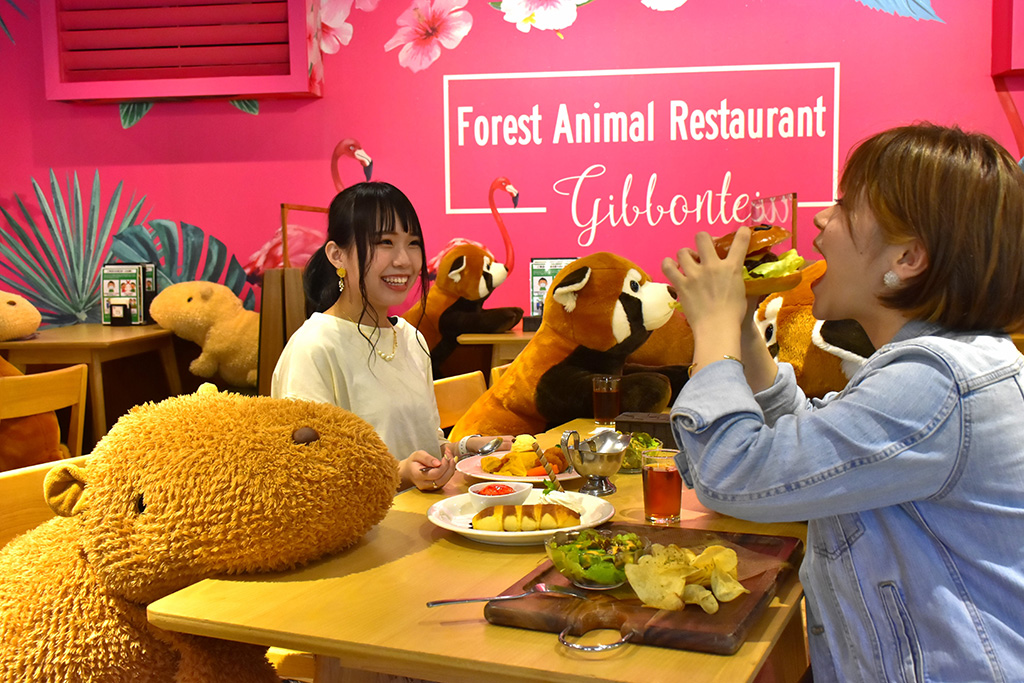 森のどうぶつレストランGIBBONTEI/伊豆シャボテン動物公園（静岡県/伊東市）