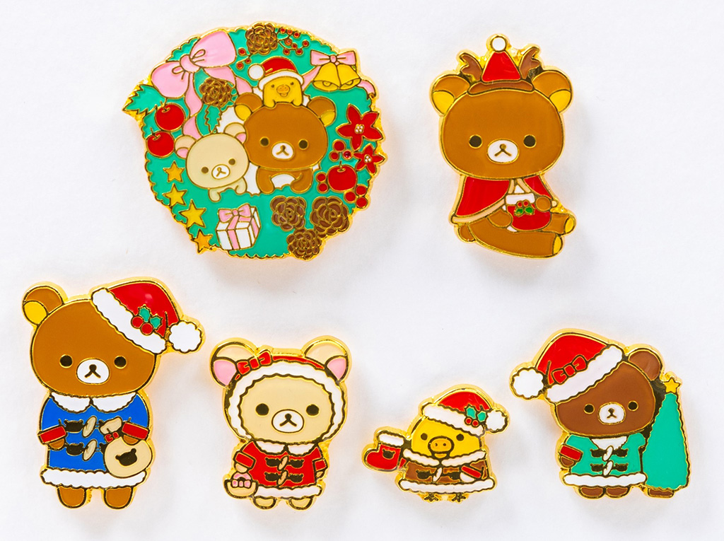 イベントオリジナルのピンバッジ/リラックマ×ラ チッタデッラ　第2弾（神奈川県/川崎市）