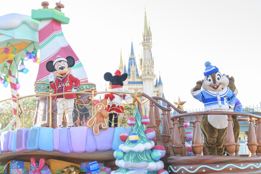 ディズニー・クリスマス・ストーリーズの様子//東京ディズニーランド（千葉県/浦安市）