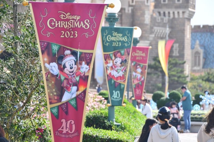 クリスマスガーランド/東京ディズニーランド（千葉県/浦安市）