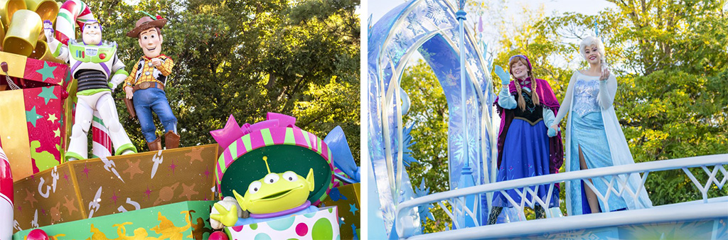 ディズニー・クリスマス・ストーリーズの様子//東京ディズニーランド（千葉県/浦安市）