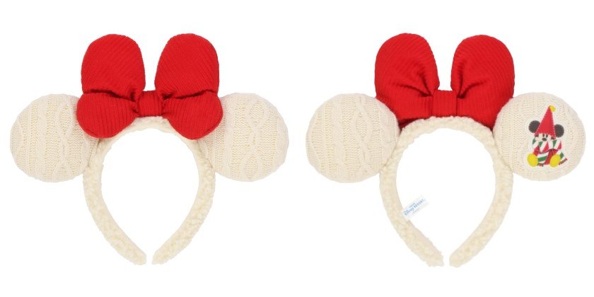 温かみのある素材感のカチューシャ(/東京ディズニーリゾートのクリスマスグッズ(千葉県/浦安市)